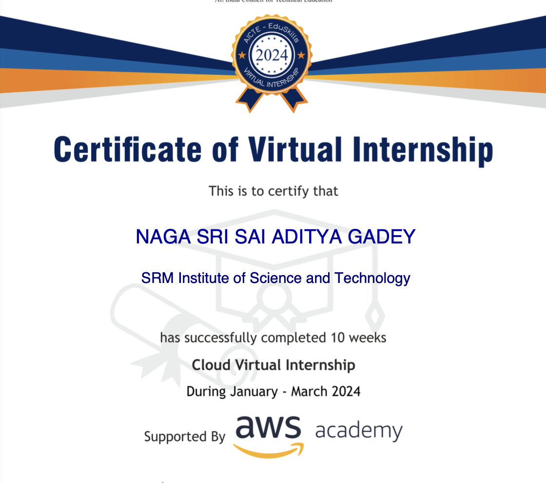 AICTE virtual internship